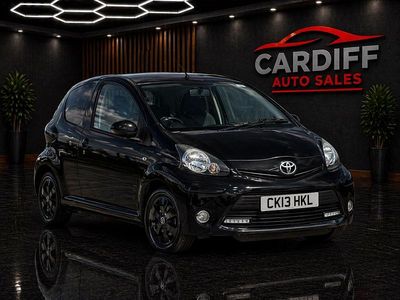 Used Toyota Aygo 68 HP (50 kW) 2013 Black Hatchback