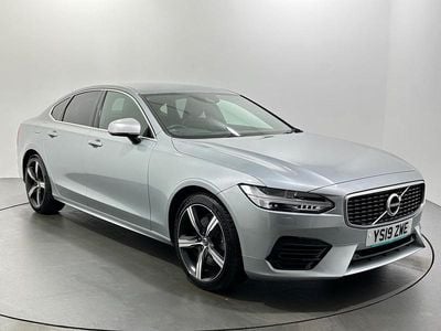 Silver Used 2019 Volvo S90 R-Design Pro Sedan | £17,326 (Good price)