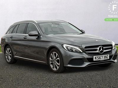 Grey Used 2017 Mercedes C220 Active Estate | £12,799 (Good price)