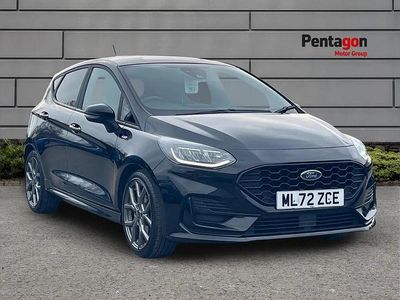 Used Ford Fiesta ST-Line 125 HP (91 kW) 2022 Black Hatchback
