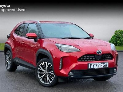 Used Toyota Yaris Hybrid 116 HP (85 kW) 2022 Scarlet flare