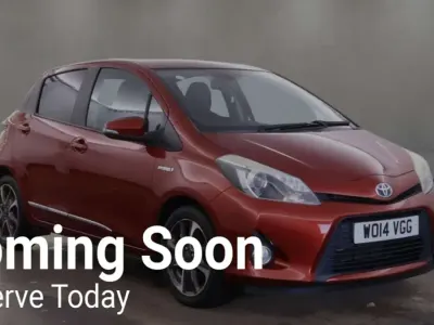 Used Toyota Yaris Trend 101 HP (74 kW) 2014 Red Hatchback