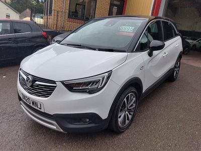Used Vauxhall Crossland X Elite 83 HP (61 kW) 2020 White SUV