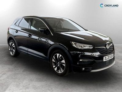 Used Vauxhall Grandland X SRi 130 HP (95 kW) 2020 Black SUV