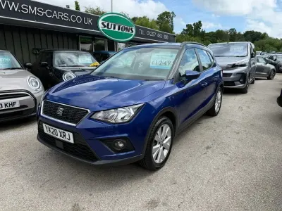 Used Seat Arona SE Technology 115 HP (84 kW) 2020 Blue SUV