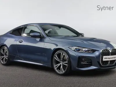 Used BMW 420 Coupé M Sport 181 HP (133 kW) 2022 Blue Coupe