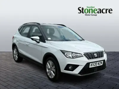 Used Seat Arona SE Technology 95 HP (69 kW) 2020 White SUV