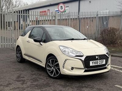 Used DS Automobiles DS3 2018 Cream Hatchback