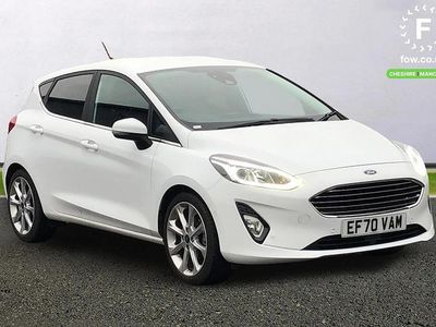 Used Ford Fiesta Titanium X 125 HP (91 kW) 2021 White Hatchback