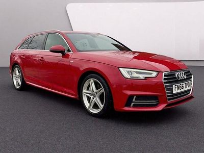 Used Audi A4 S-Line 190 HP (139 kW) 2016 Red Estate
