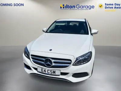 Begagnad Mercedes C200 184 HK (135 kW) 2017 Vit Sedan