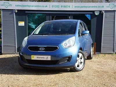 Used Kia Venga 123 HP (90 kW) 2012 Blue Hatchback