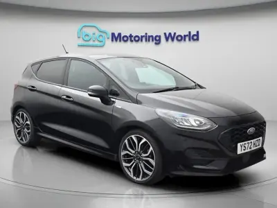Used Ford Fiesta ST-Line X 100 HP (73 kW) 2022 Black Hatchback