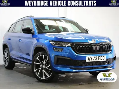 Second-hand Skoda Kodiaq SportLine 2023 Albastru SUV