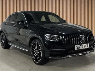 Used Mercedes GLC43 AMG Premium Plus 390 HP (286 kW) 2022 Obsidian black Coupe