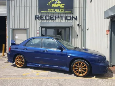 Used Subaru Impreza 2001 Blue Sedan