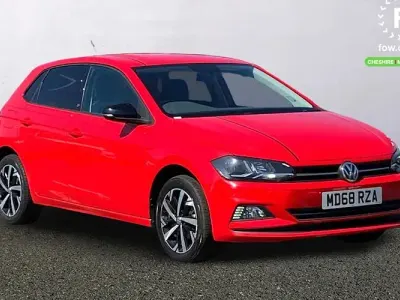 Used VW Polo Beats 65 HP (47 kW) 2019 Red Hatchback