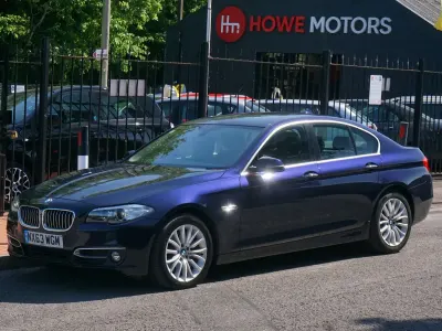 Used BMW 535 Luxury Line 306 HP (225 kW) 2013 Blue Sedan