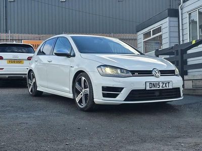 Used VW Golf VII R 2015 White Hatchback
