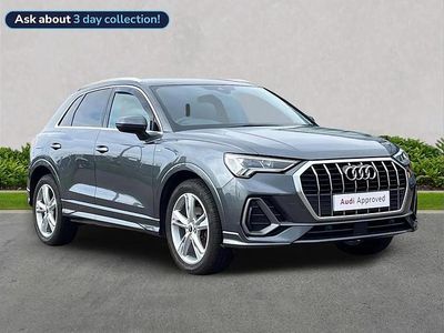 Used Audi Q3 S-Line 150 HP (110 kW) 2022 Grey SUV