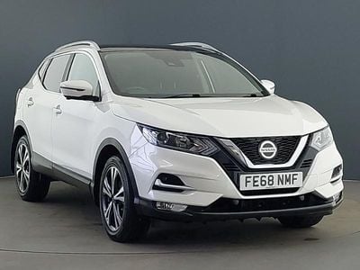 Used Nissan Qashqai N-Connecta 110 HP (80 kW) 2018 White SUV