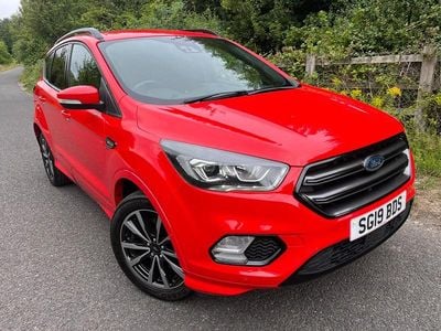 Red Used 2019 Ford Kuga ST-Line SUV | £12,990 (Good price)