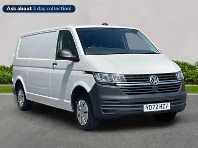 Used VW T6.1 Startline 110 HP (80 kW) 2022 White Van