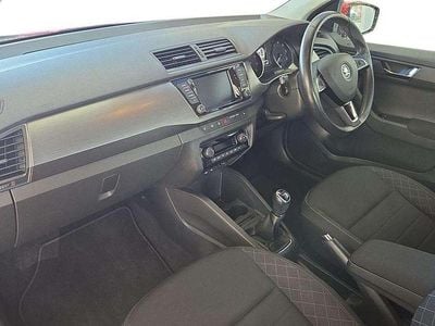 Used Skoda Fabia SE L 108 HP (79 kW) 2017 Red Hatchback