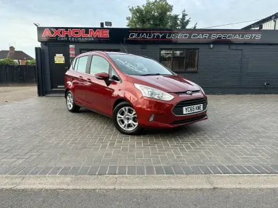 Used Ford B-MAX Zetec 125 HP (91 kW) 2015 Red MPV