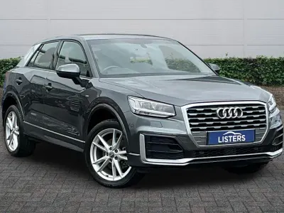 Used Audi Q2 S-Line 150 HP (110 kW) 2017 Grey SUV