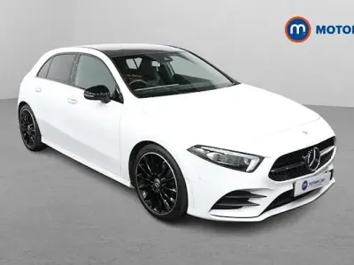Used Mercedes A180 AMG Line Premium Plus 136 HP (100 kW) 2022 White Hatchback