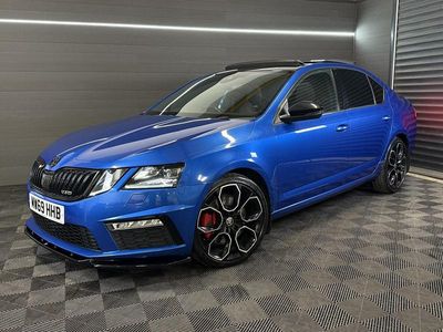 Used Skoda Octavia vRS 2019 Blue Estate