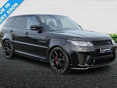 Used Land Rover Range Rover Sport SVR 575 HP (422 kW) 2021 Black SUV