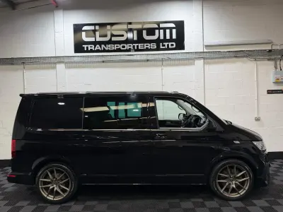 Used VW T6.1 Highline 150 HP (110 kW) 2020 Black Van