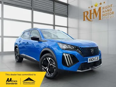 Used Peugeot 2008 Allure 136 HP (100 kW) 2024 Blue SUV