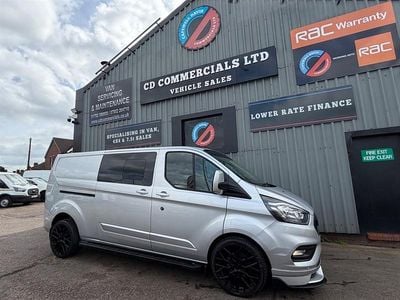 Used Ford Transit Custom Limited 170 HP (125 kW) 2021 Silver Van