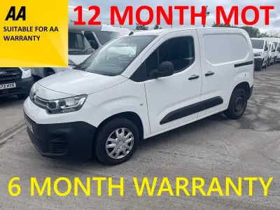 Used Citroën Berlingo 75 HP (55 kW) 2021 White MPV