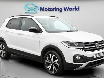 Usado VW T-Cross Black Edition 110 CV (80 kW) 2024 Blanco SUV