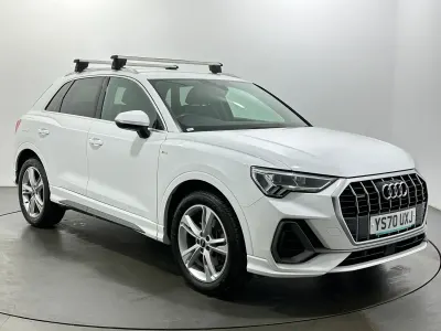 Used Audi Q3 S-Line 190 HP (139 kW) 2020 White SUV
