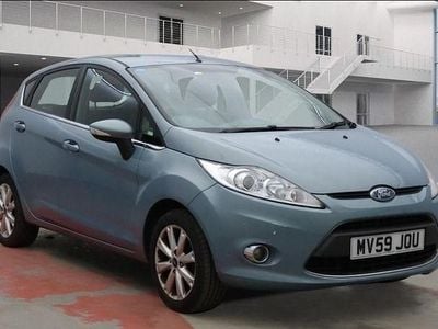 Used Ford Fiesta Zetec 96 HP (70 kW) 2009 Blue Hatchback