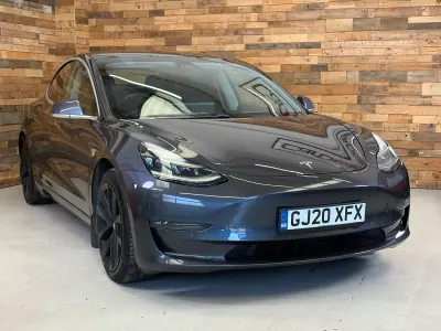 Used Tesla Model 3 Long Range AWD 254 kW (346 HP) 2020 Grey Sedan