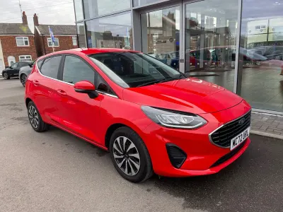 Used Ford Fiesta Titanium 100 HP (73 kW) 2023 Red Hatchback