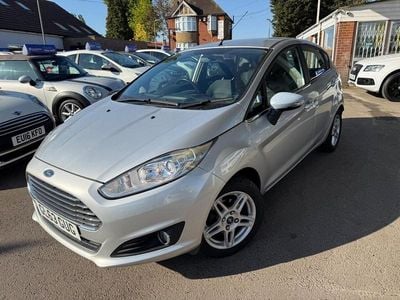 Used Ford Fiesta Zetec 2014 Silver Hatchback