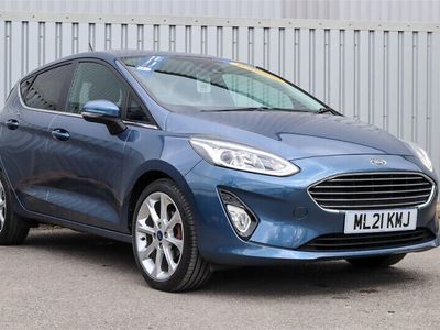 used Ford Fiesta a 1.0T EcoBoost Titanium X DCT Euro 6 (s/s) 5dr One Owner Hatchback