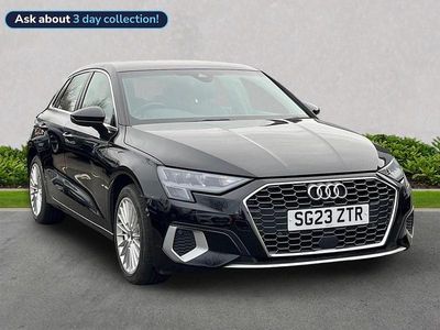 Used Audi A3 Sport 150 HP (110 kW) 2023 Black Sedan