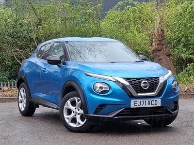 Used Nissan Juke N-Connecta 114 HP (83 kW) 2021 Blue SUV