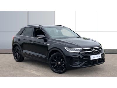Used VW T-Roc R-line 150 HP (110 kW) 2022 Black SUV
