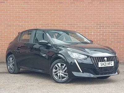 Second-hand Peugeot 208 Active Premium 100 CP (73 kW) 2021 Negru Hatchback
