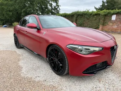 Used Alfa Romeo Giulia 2022 Red Sedan