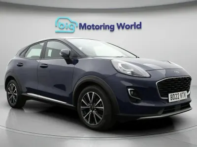 Used Ford Puma Titanium 125 HP (91 kW) 2022 Blue SUV